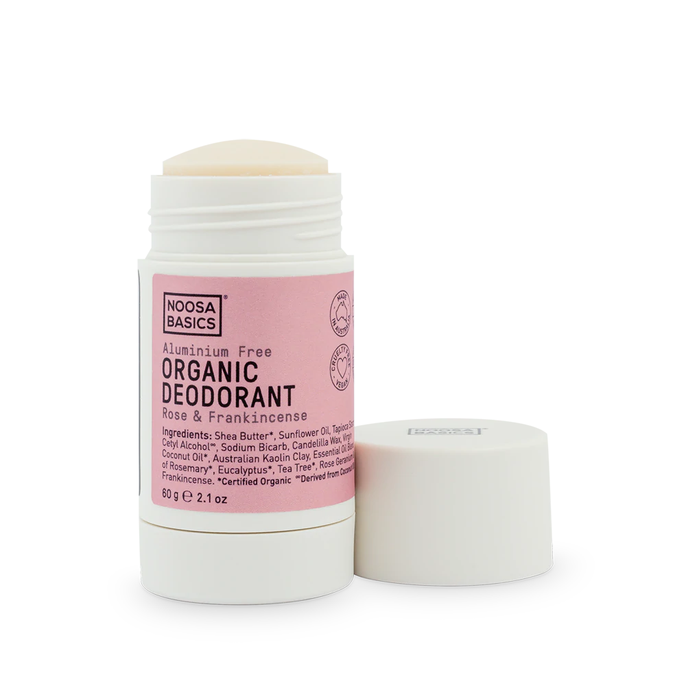 Organic Deodorant Stick - Rose & Frankincense