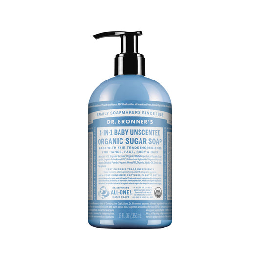 Organic Pump Soap (Sugar 4-in-1) - Baby Unscented