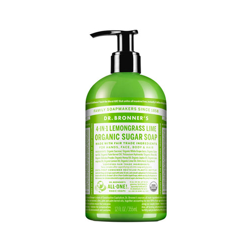 Organic Sugar Soap - Lemongrass Lime