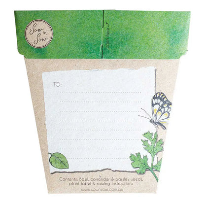 Sow'n Sow – Geschenk der Samen – Kräuter-Trio
