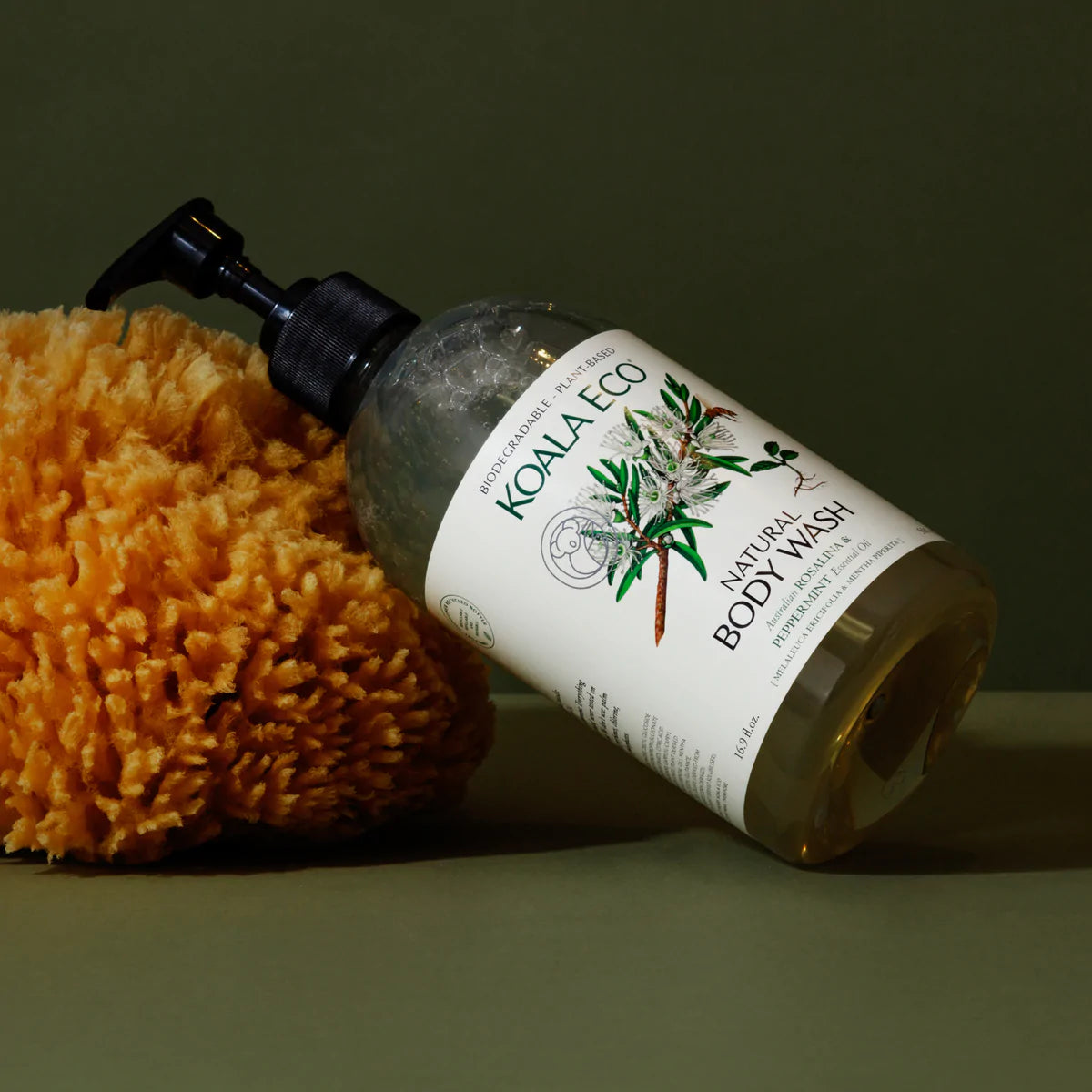 Natural Body Wash - Rosalina & Peppermint