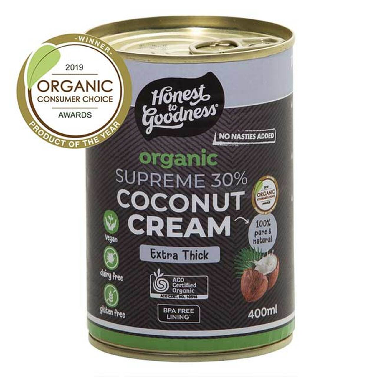 Organic Supreme 30% Coconut Cream