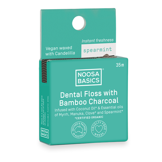 Dental Floss with Bamboo Charcoal - Spearmint