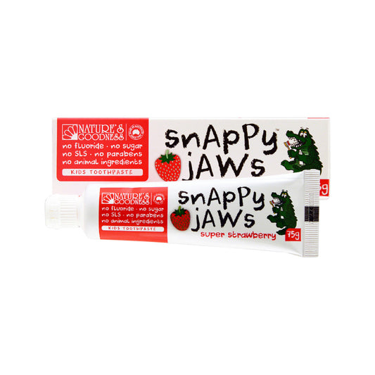 Snappy Jaws Toothpaste Super Strawberry