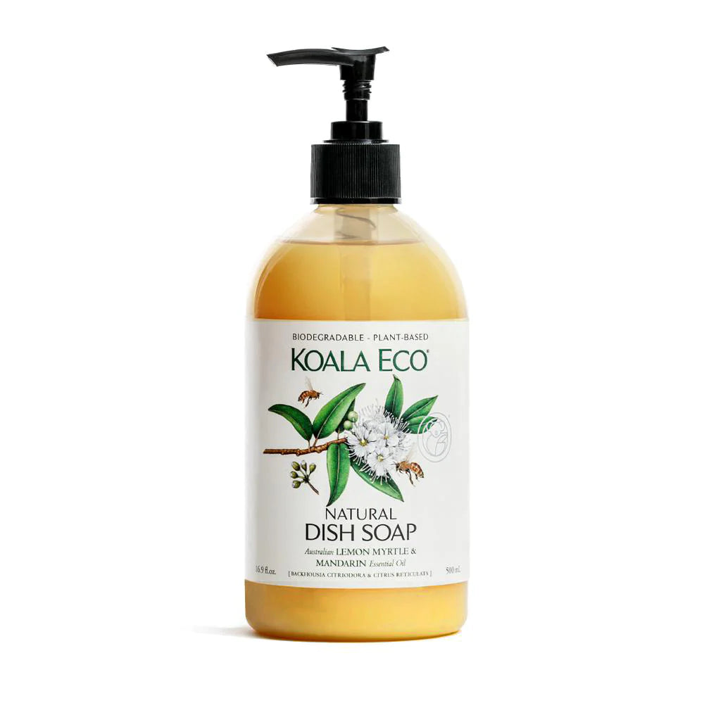 Natural Dish Soap - Lemon Myrtle & Mandarin