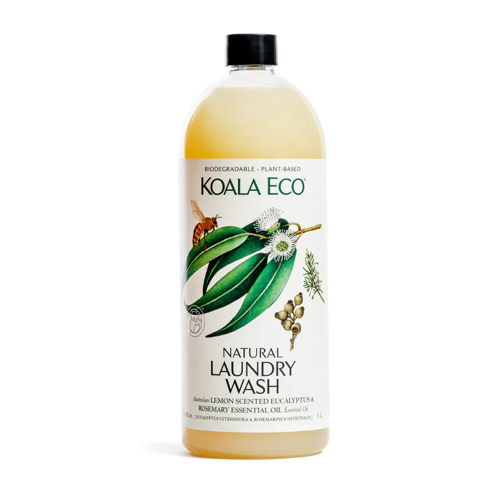 Natural Laundry Wash - Lemon Scented Eucalyptus & Rosemary