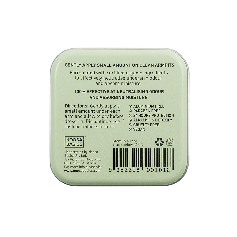 Organic Deodorant - Lemon Myrtle