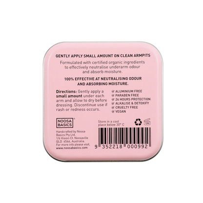 Organic Deodorant - Rose & Frankincense