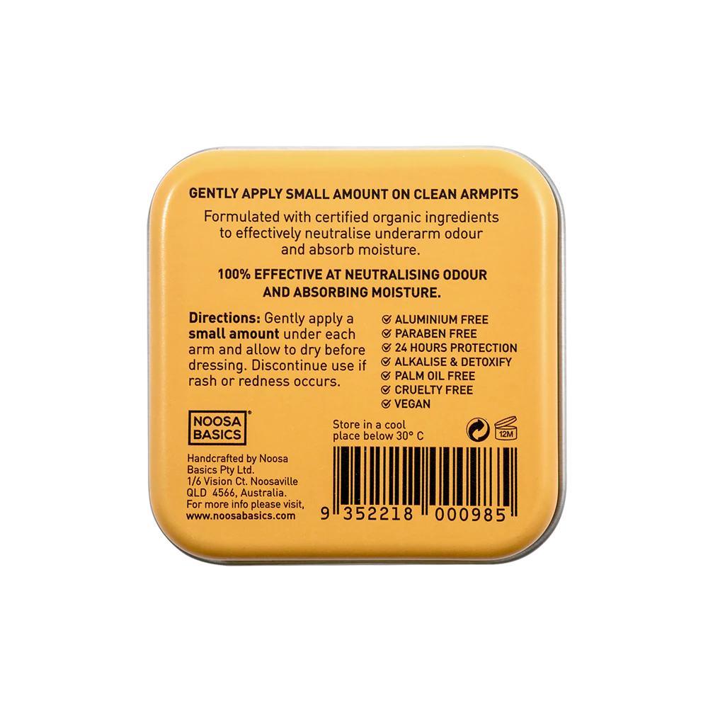 Organic Deodorant - Sandalwood