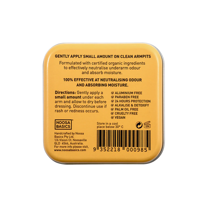 Organic Deodorant - Sandalwood