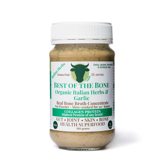 Organic Italian Herbs & Garlic Bone Broth