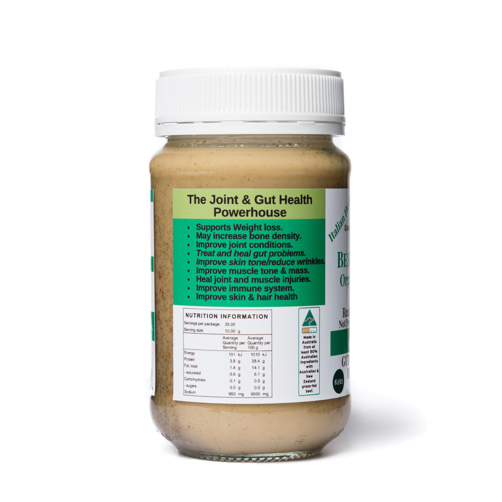 Organic Italian Herbs & Garlic Bone Broth