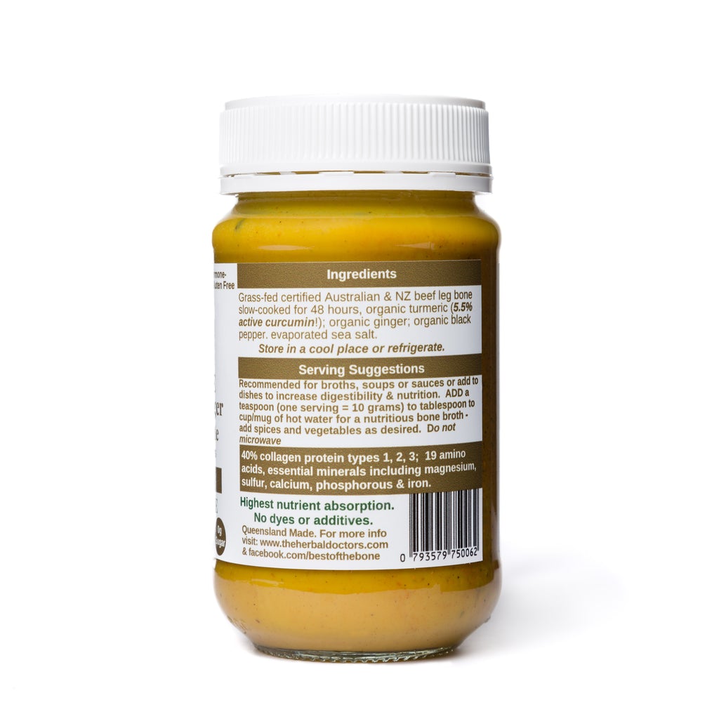 Organic Turmeric & Ginger Bone Broth