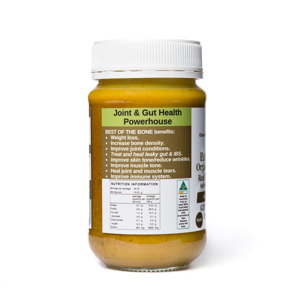 Organic Turmeric & Ginger Bone Broth