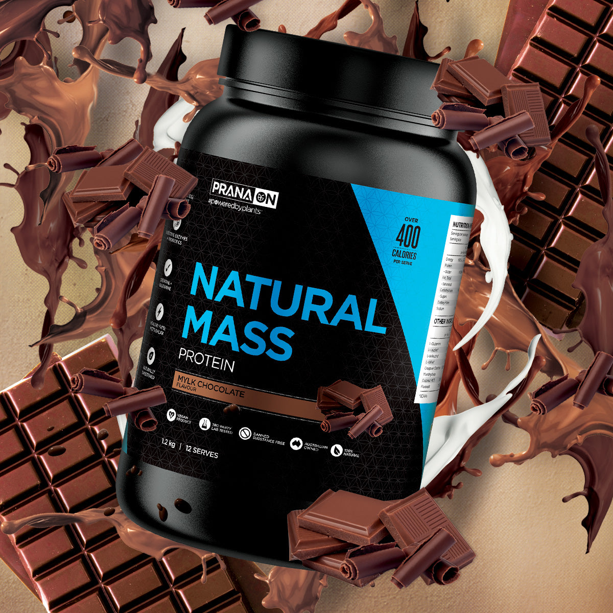 Natural Mass Protein - Mylk Chocolate