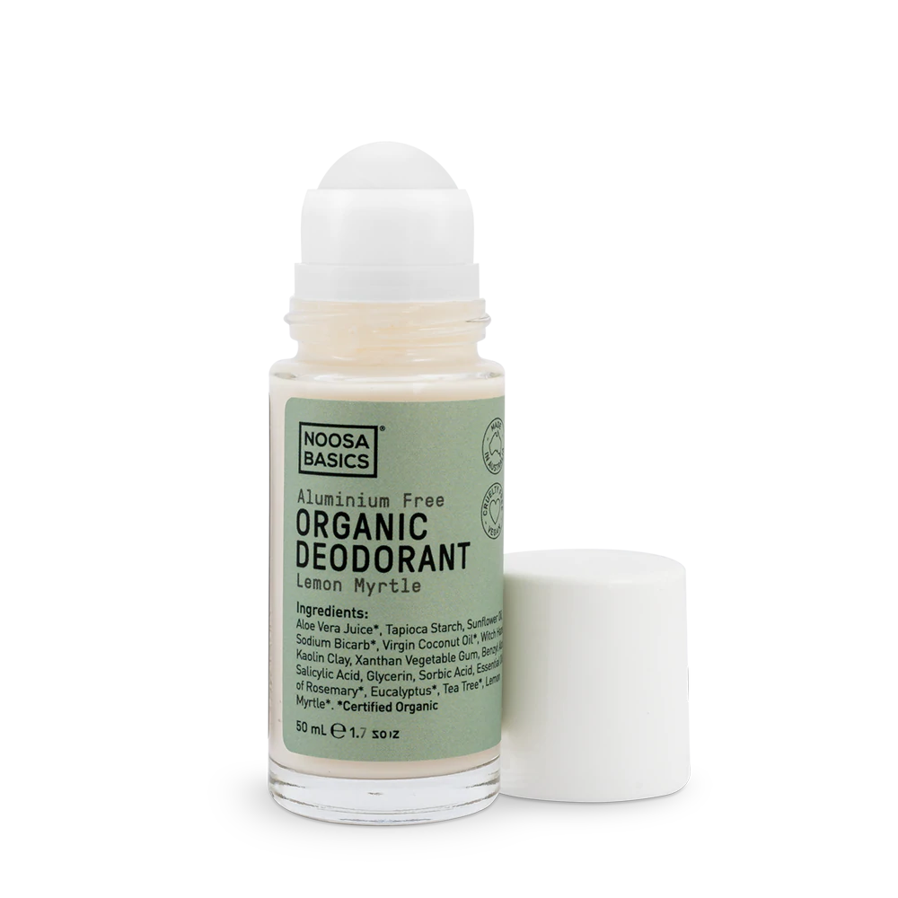 Roll On Organic Deodorant - Lemon Myrtle