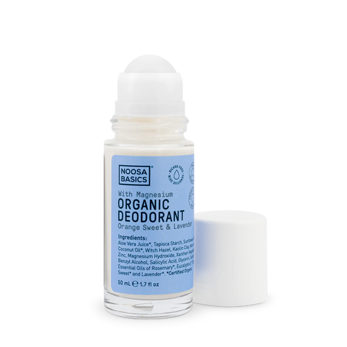 Roll On Organic Deodorant - Orange Sweet & Lavender