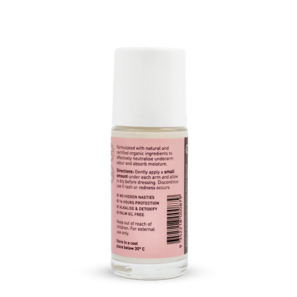 Roll On Organic Deodorant - Rose & Frankincense