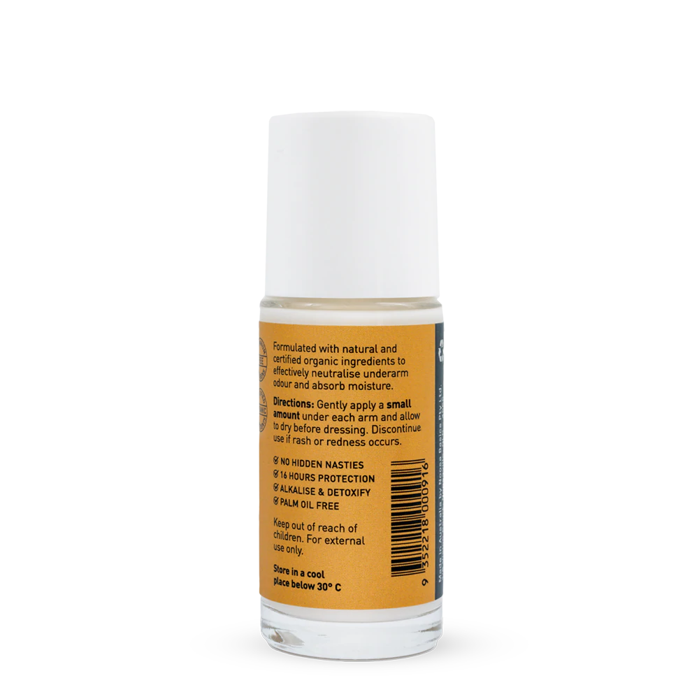 Roll On Organic Deodorant - Sandalwood