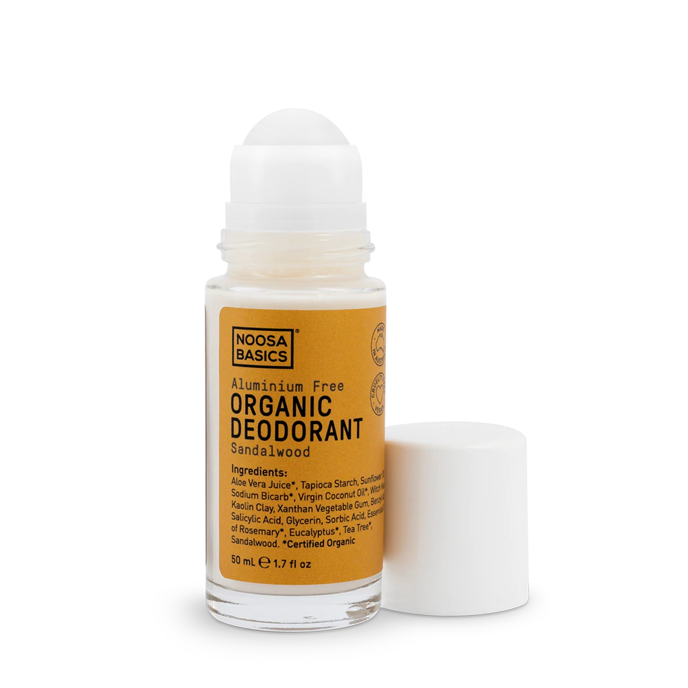 Roll On Organic Deodorant - Sandalwood