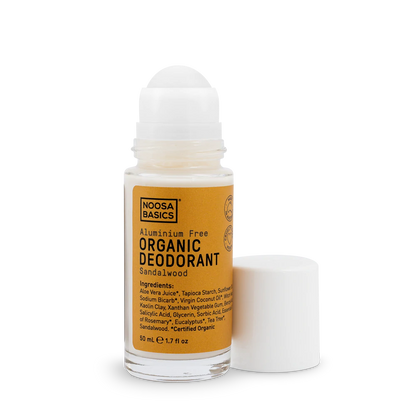 Roll On Organic Deodorant - Sandalwood