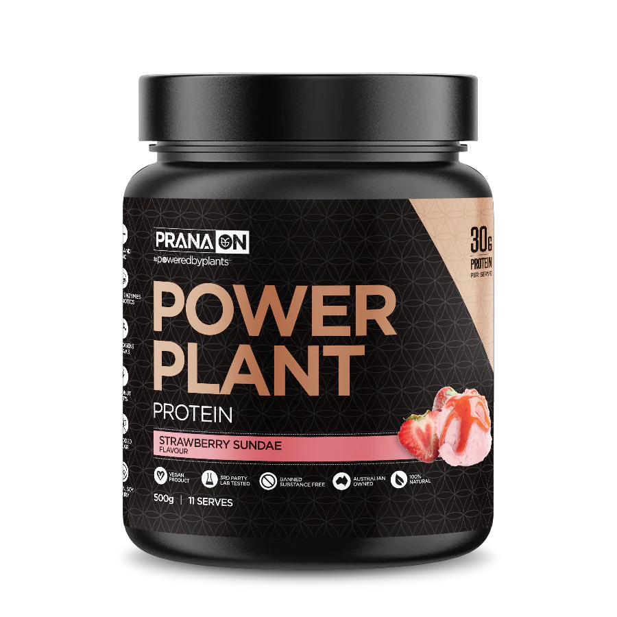 Power Plant Protein - Strawberry Sundae