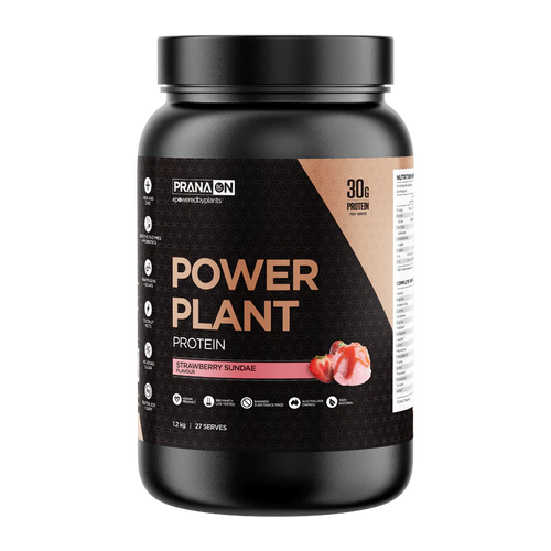 Power Plant Protein - Strawberry Sundae