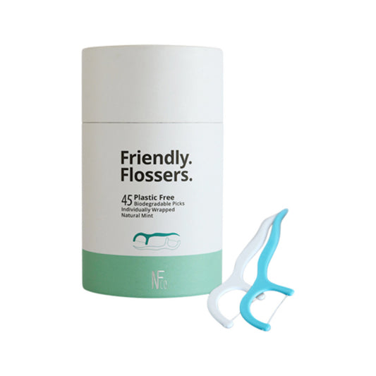 Biodegradable Natural Mint Friendly Flossers