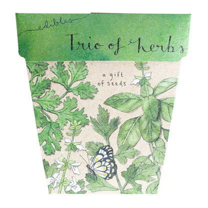 Sow'n Sow – Geschenk der Samen – Kräuter-Trio