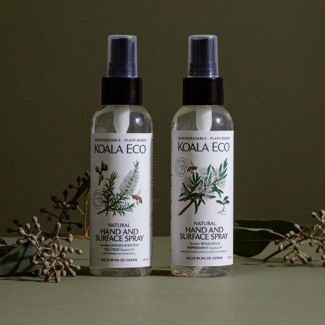 Natural Hand & Surface Spray - Rosalina and Peppermint