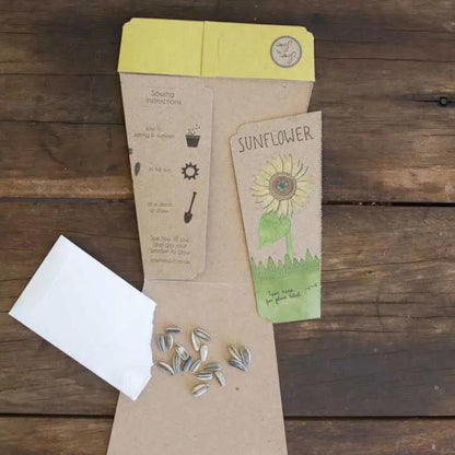 Geschenk der Samen – Sonnenblume