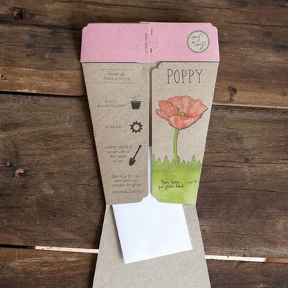 Geschenk der Samen – Mohn