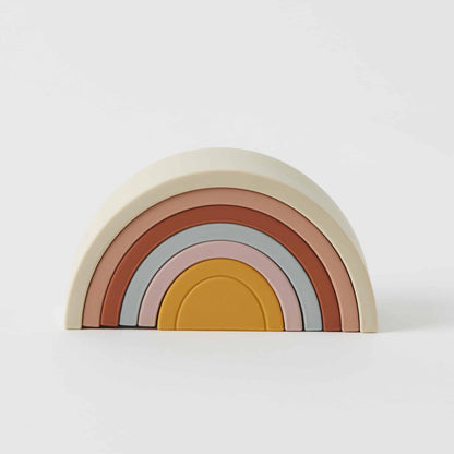 Charli Silikon-Regenbogen-Stapelgerät