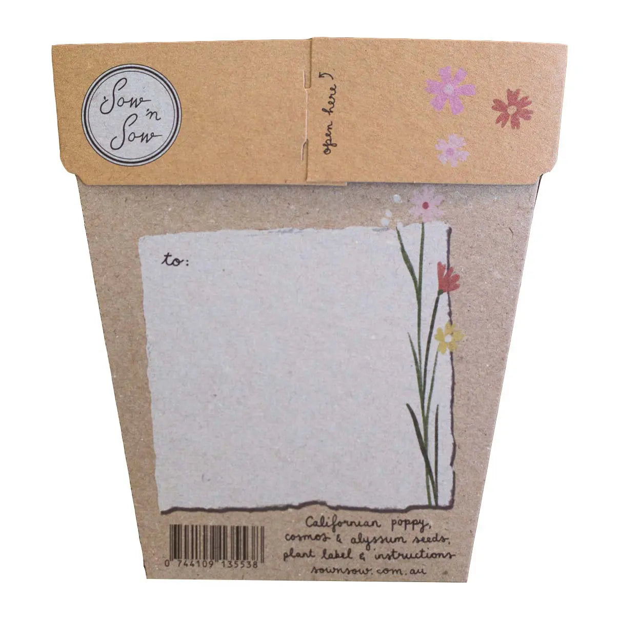 Sow'n Sow - Gift of Seeds - Wild Flowers