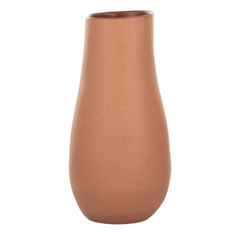 PITCHER CERAMIC VASE 17X34.5CM TAN