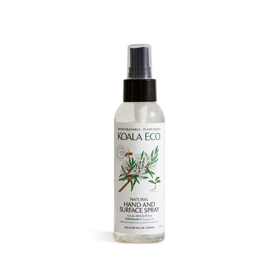 Natural Hand & Surface Spray - Rosalina and Peppermint