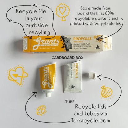 Natural Toothpaste - Propolis with Mint